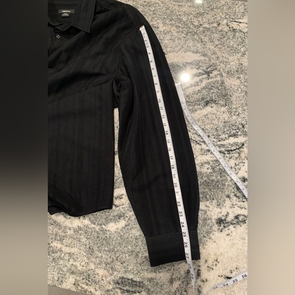 Liz Claiborne, black, size 3xl black with dark, black pinstriping,1 front pocket - Picture 11 of 11